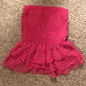 Abercrombie & Fitch pretty pink tube top